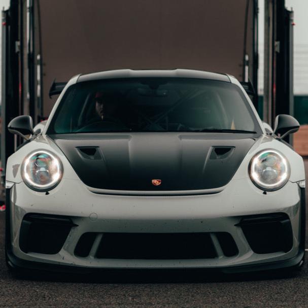 OEM PORSCHE EXPOSED CARBON FIBRE WEISSACH BONNET