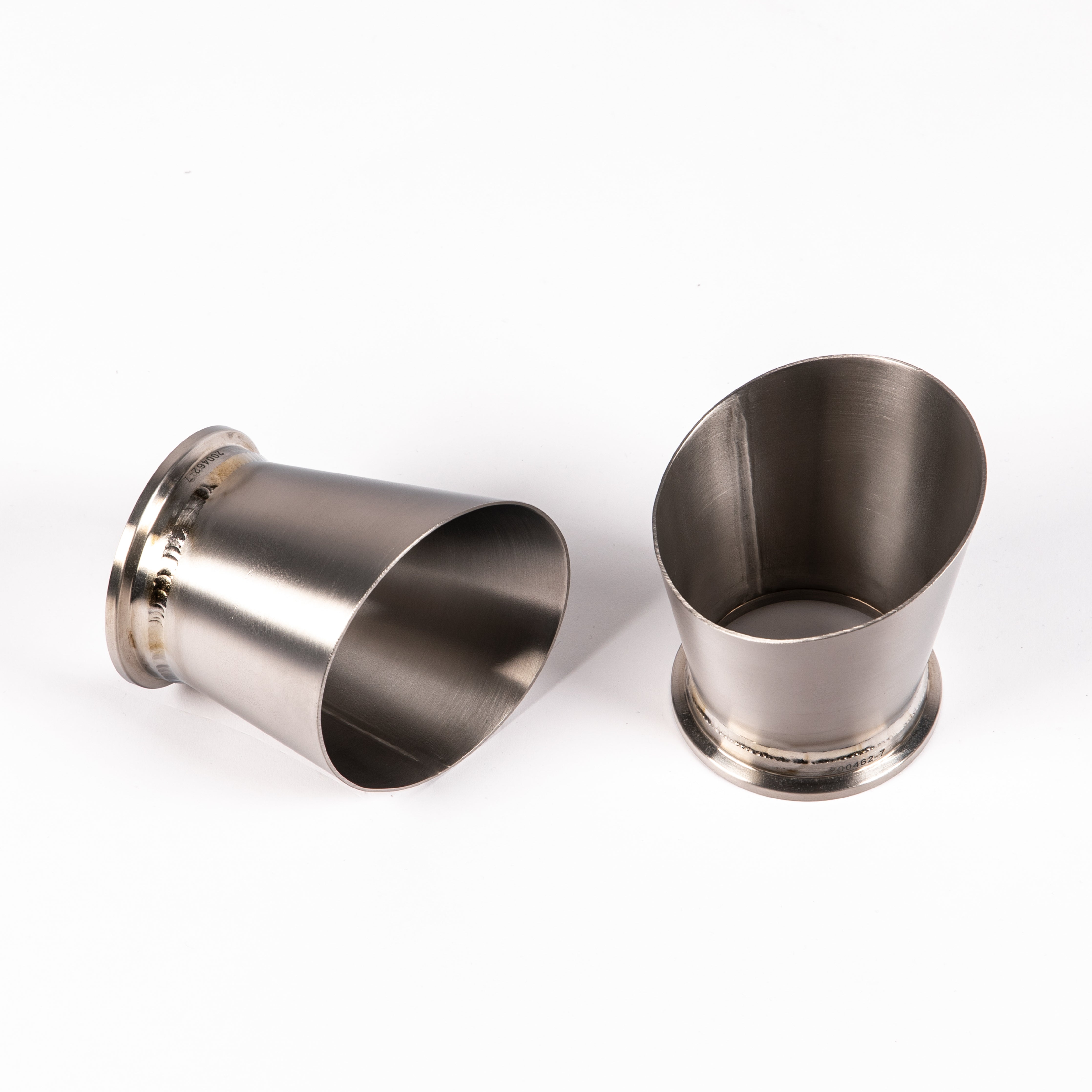 TITAN-NICHT-SCHALLDÄMPFER-VENTIL-RENNROHR (INCONEL-GEROLLTE SPITZEN)