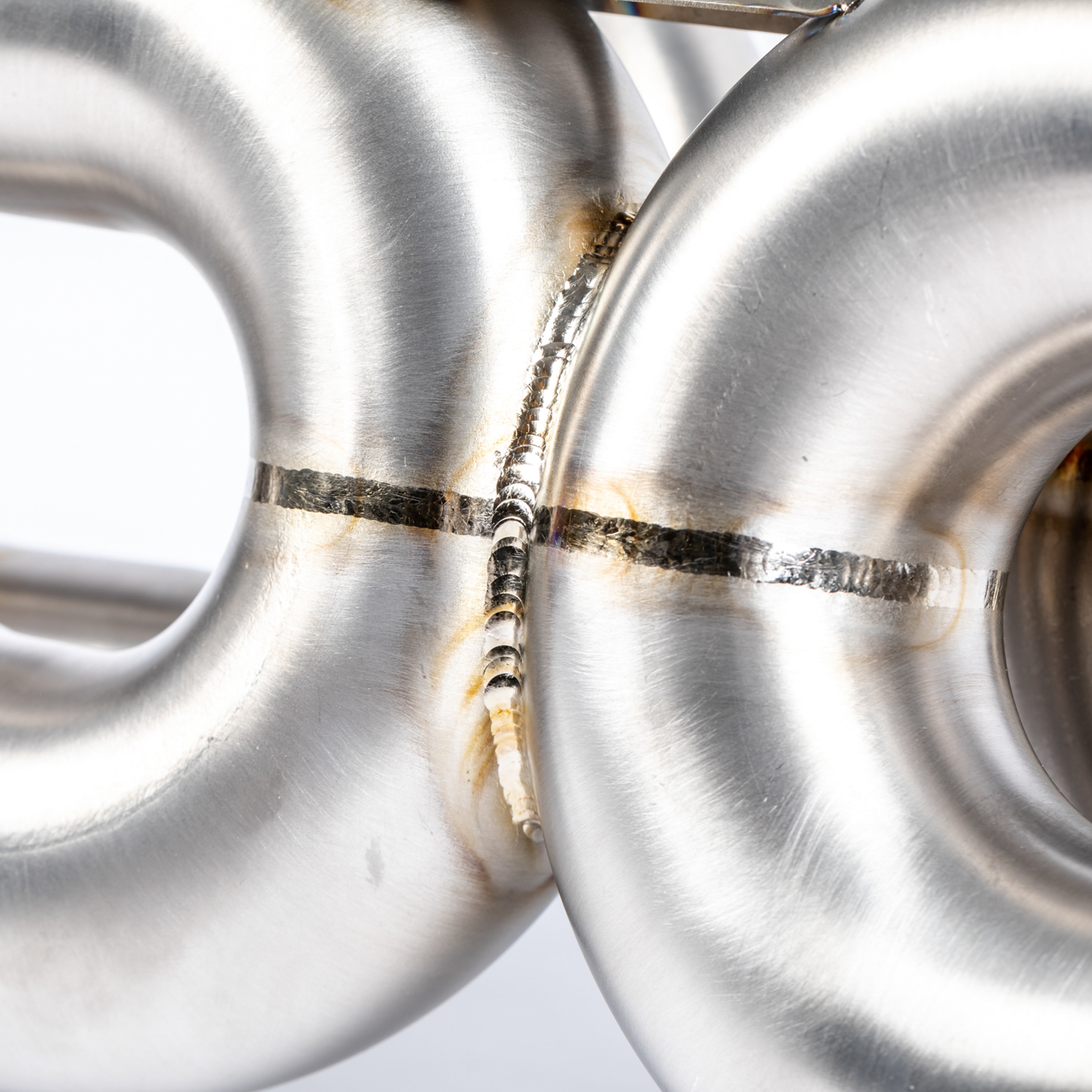 TITAN-NICHT-SCHALLDÄMPFER-VENTIL-RENNROHR (INCONEL-GEROLLTE SPITZEN)