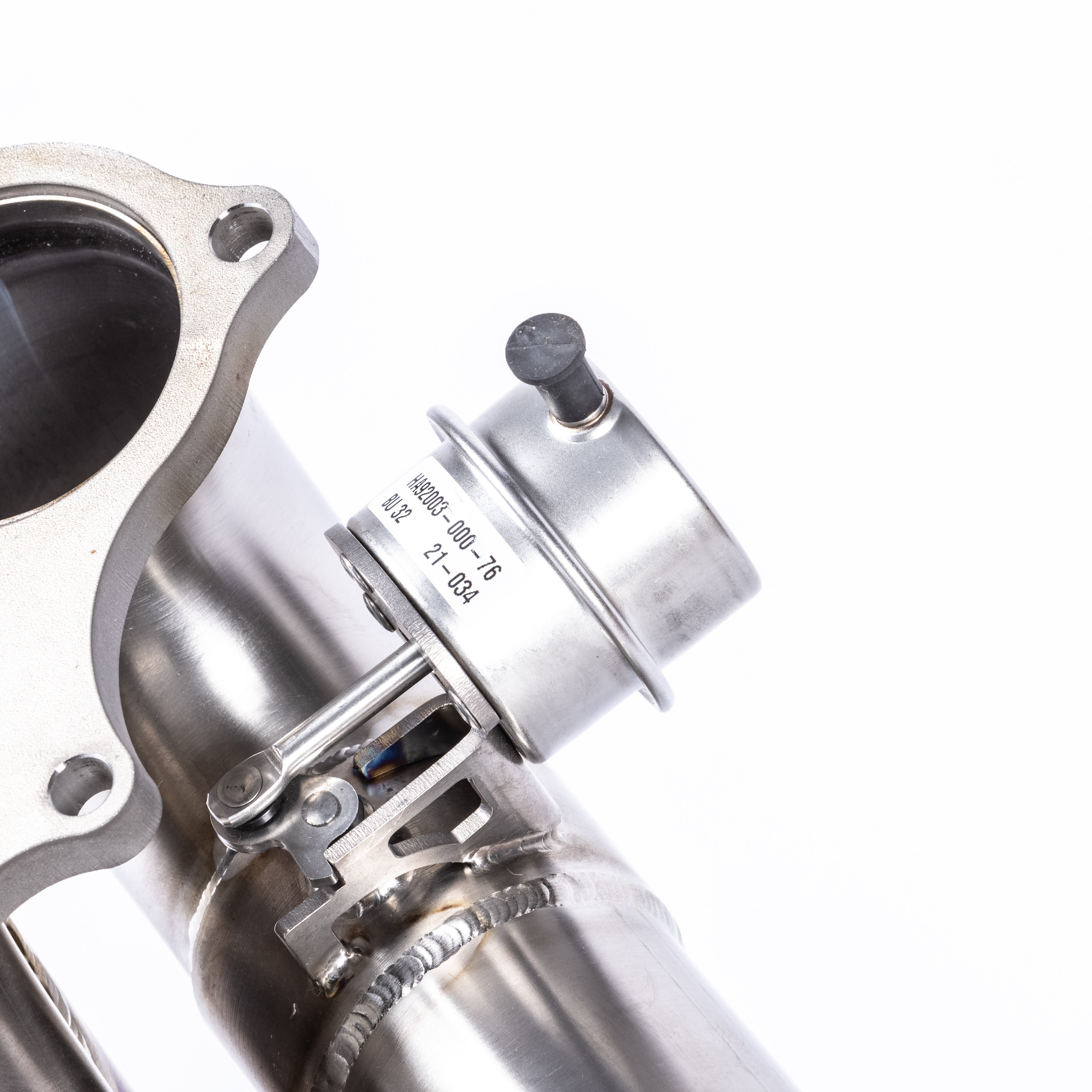 TITAN-NICHT-SCHALLDÄMPFER-VENTIL-RENNROHR (INCONEL-GEROLLTE SPITZEN)