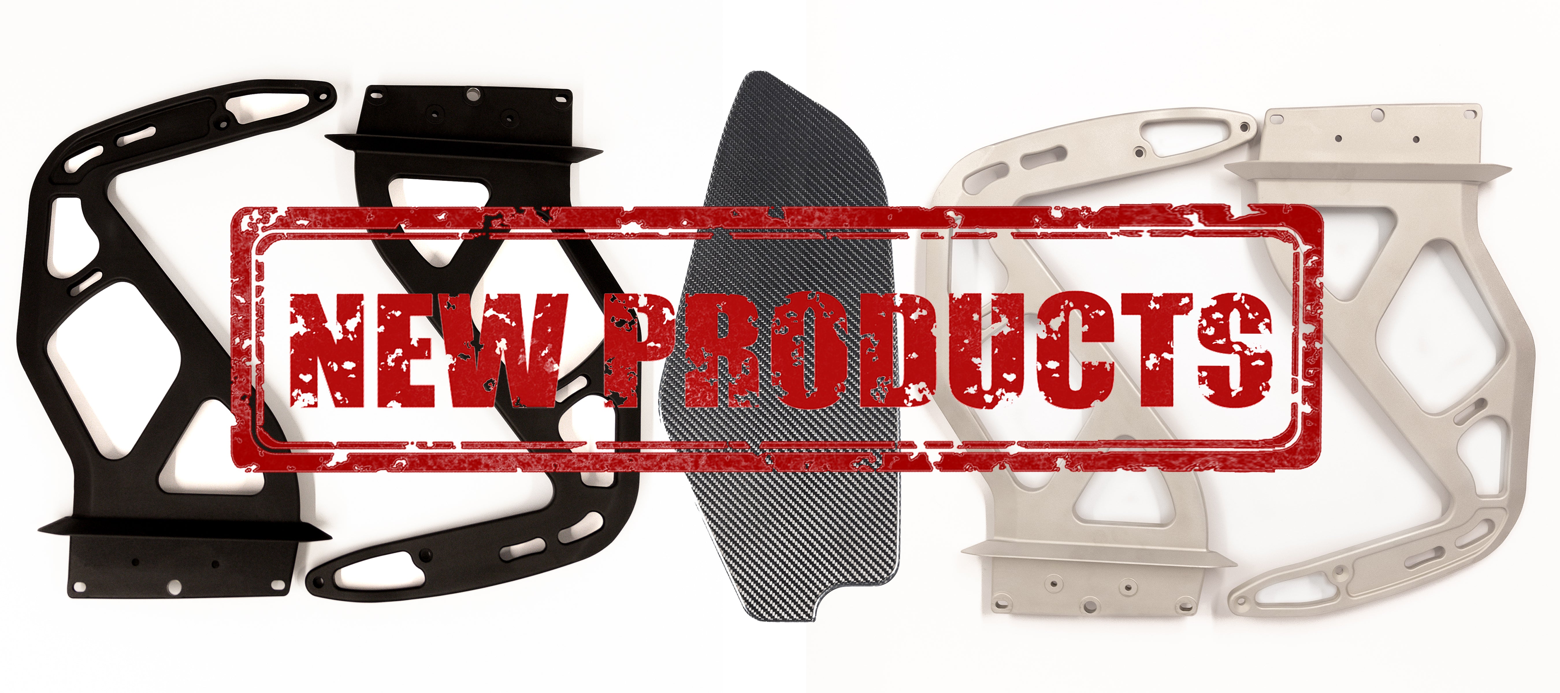 NEW PRODUCTS - JCR 718 4RS CARBON FIBRE WING END PLATES & WING UPRIGHT OPTIONS