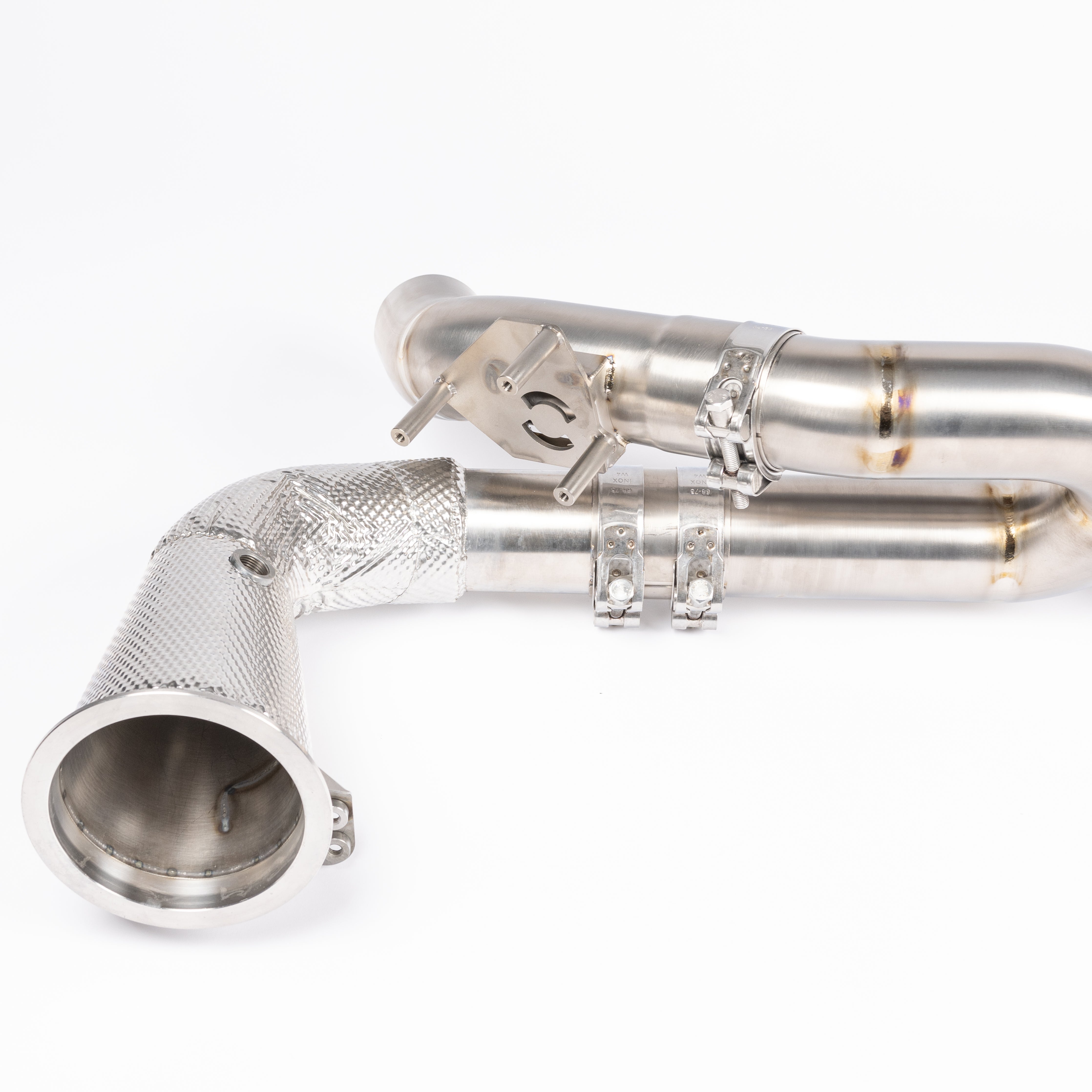 TITANIUM RACE PIPE (NON SILENCED / HEAT SHIELDED CAT DELETES)