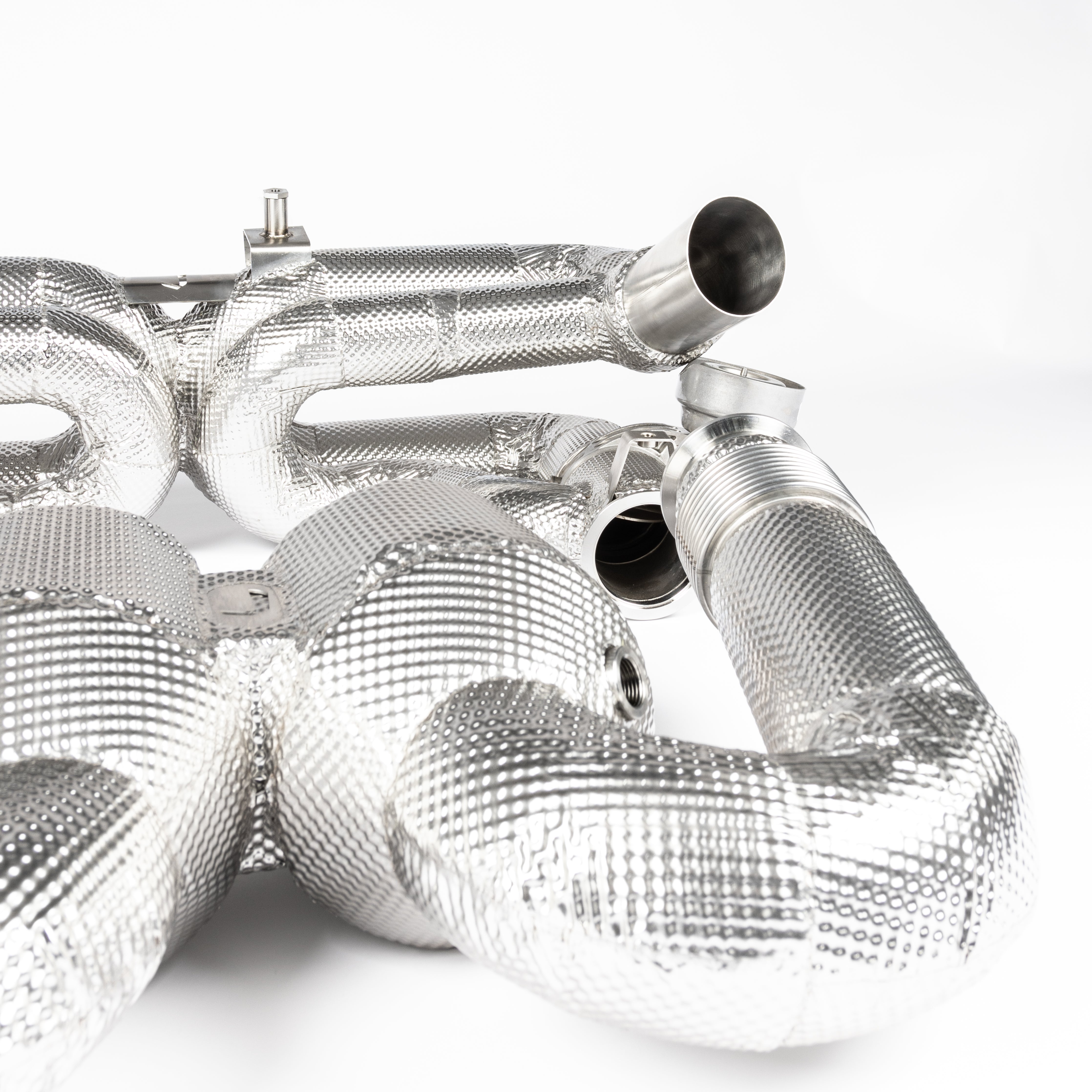 918 SPYDER INCONEL VALVED RACE PIPE & RACE CATS