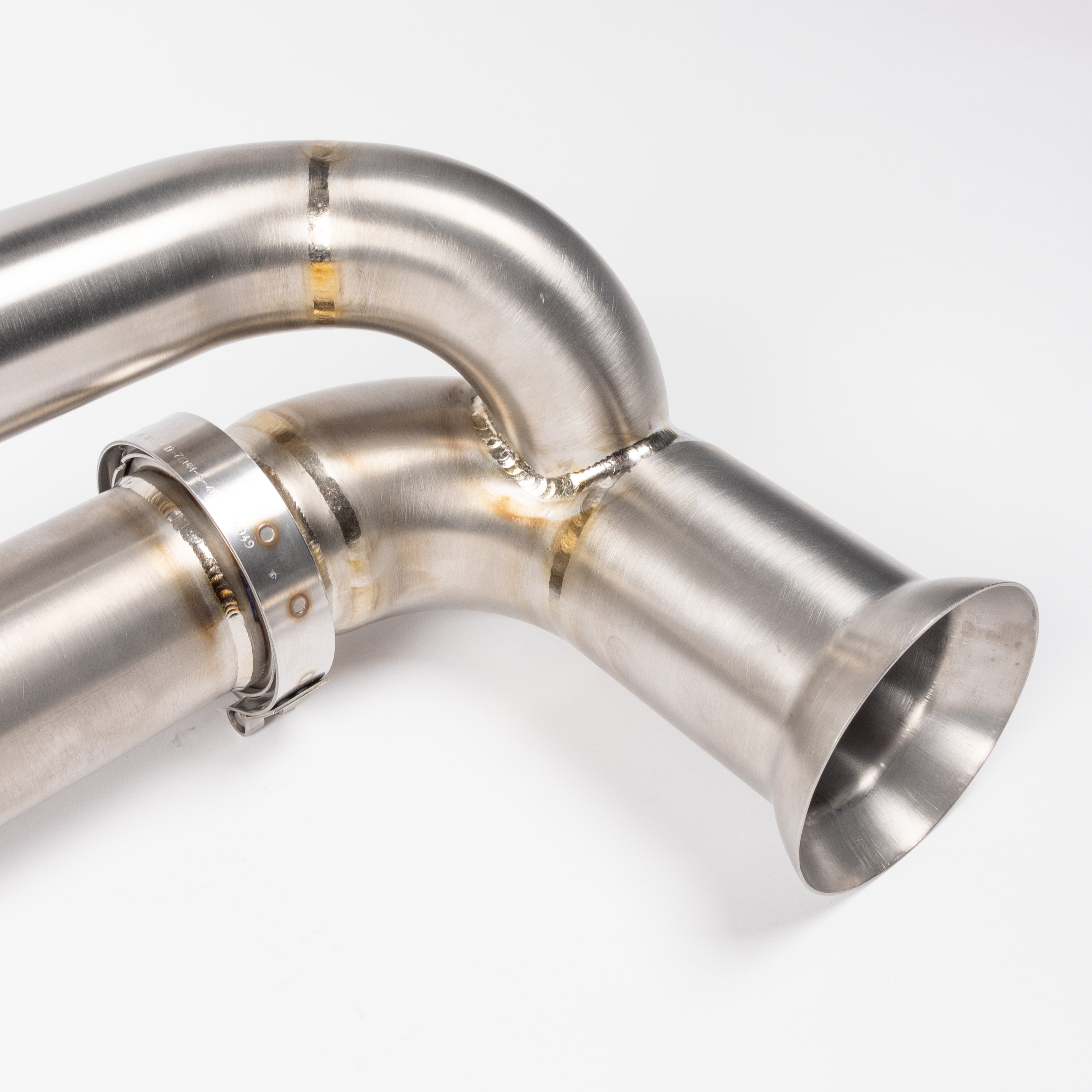 TITANIUM SIDE SILENCER BYPASS (NON VALVED)